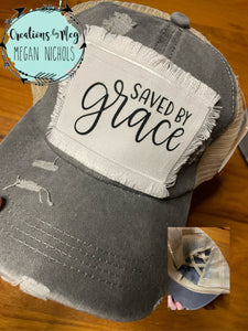 Saved By Grace Hat